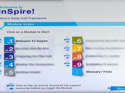 Sales E-Learning Training – Shire