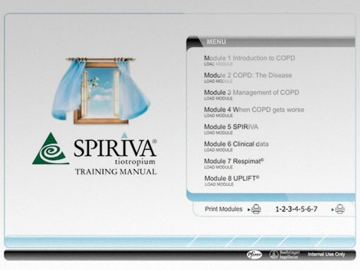 Spiriva E-Learning Manual – Boehringer Ingelheim/Pfizer